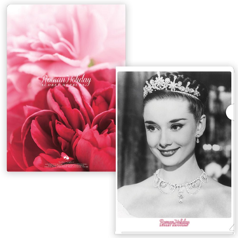 AUDREY HEPBURN オードリー・ヘプバーン - A4クリアファイル / I / ファイル・バインダー - PGS